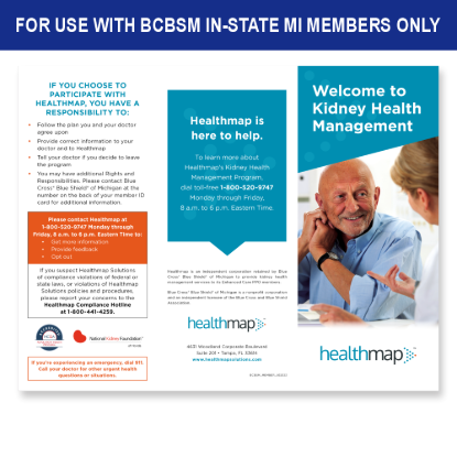 Picture of BCBSM Member Brochure