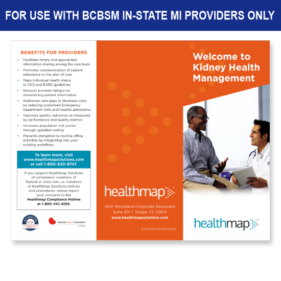 Picture of BCBSM Provider Brochure