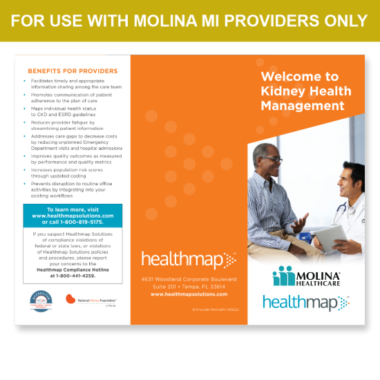 Picture of Molina MI Provider Brochure
