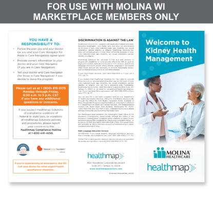 Picture of Molina WI Marketplace Member Brochure