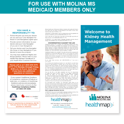 Picture of Molina MS Medicaid Member Brochure