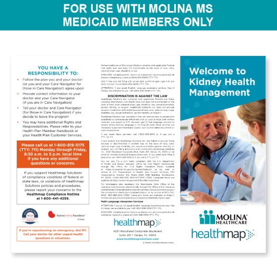 Picture of Molina MS Medicaid Member Brochure