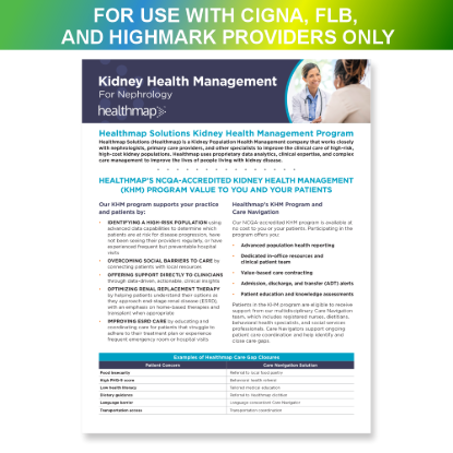 Picture of Kidney Health Management for Nephrology