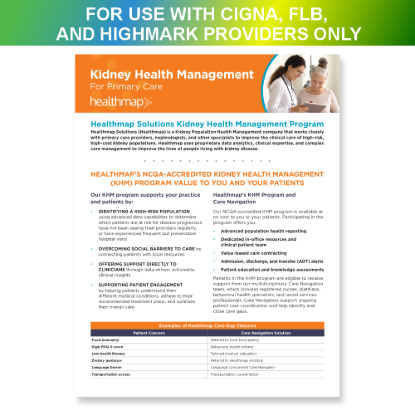 Picture of Kidney Health Management for Primary Care